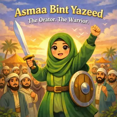 Nusaybah The Brave Heart - illustrated Islamic ebook for kids
